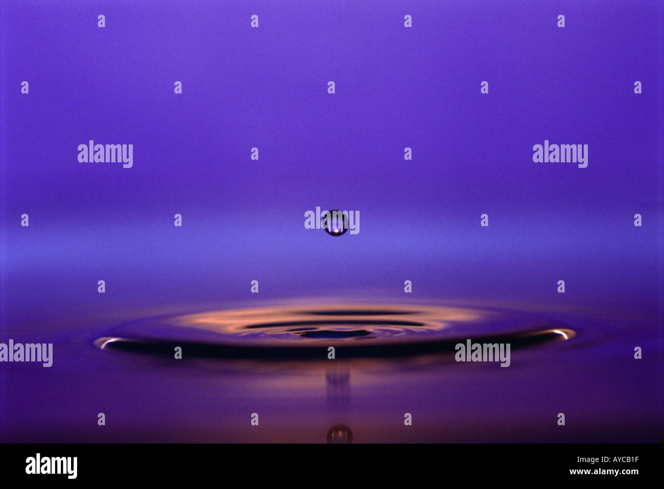Earth and water drop hi-res stock photography and images - Alamy