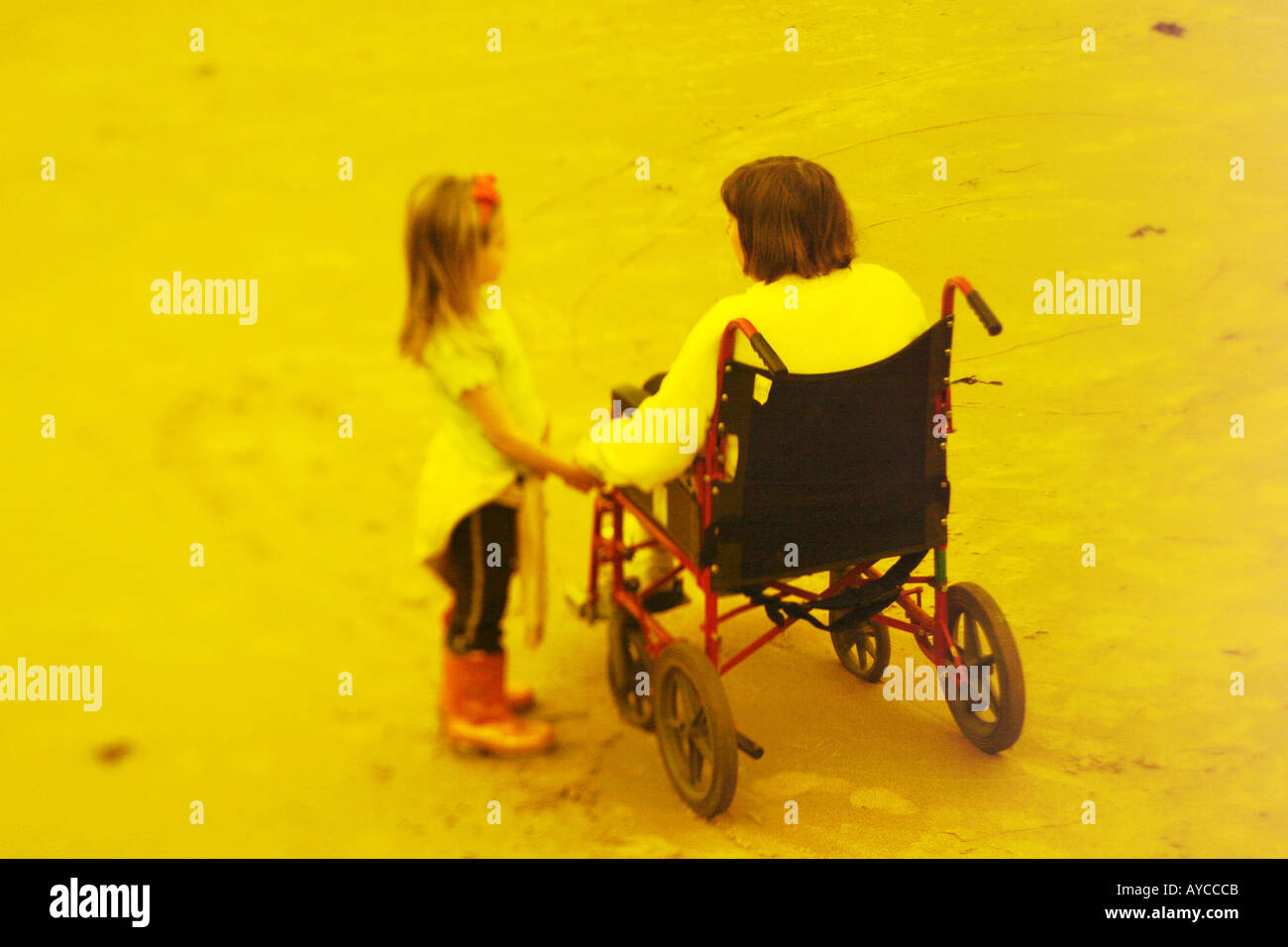 Grandmother on beach hi-res stock photography and images - Alamy