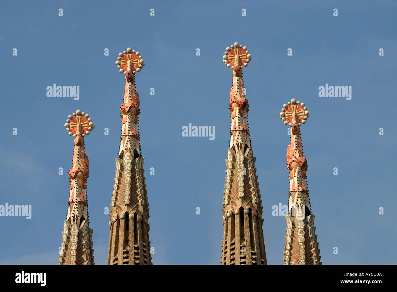 Spire Sagrada Familia Detail