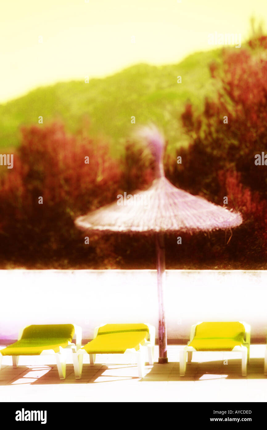 sunshade Stock Photo