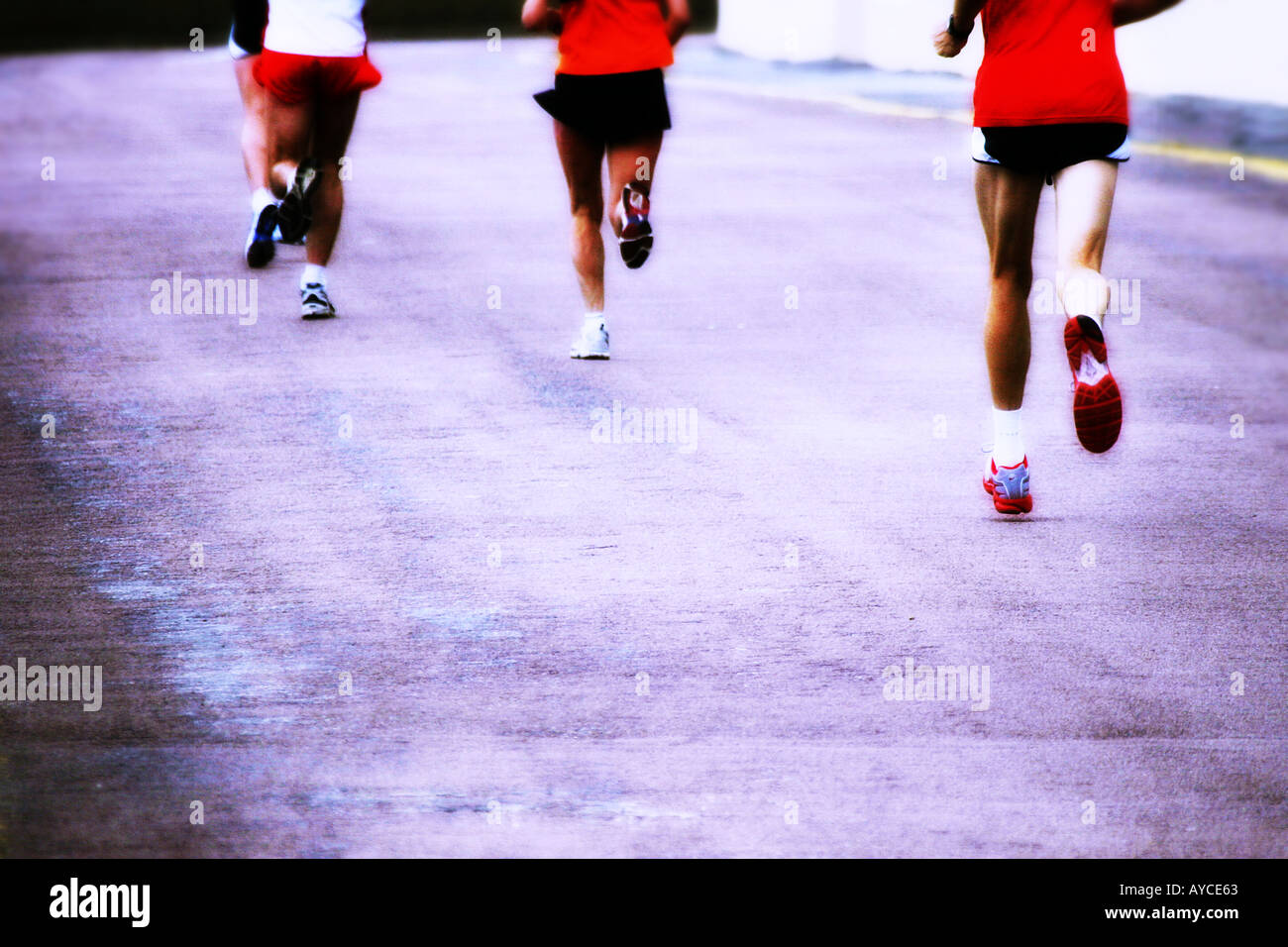 runners Stock Photo