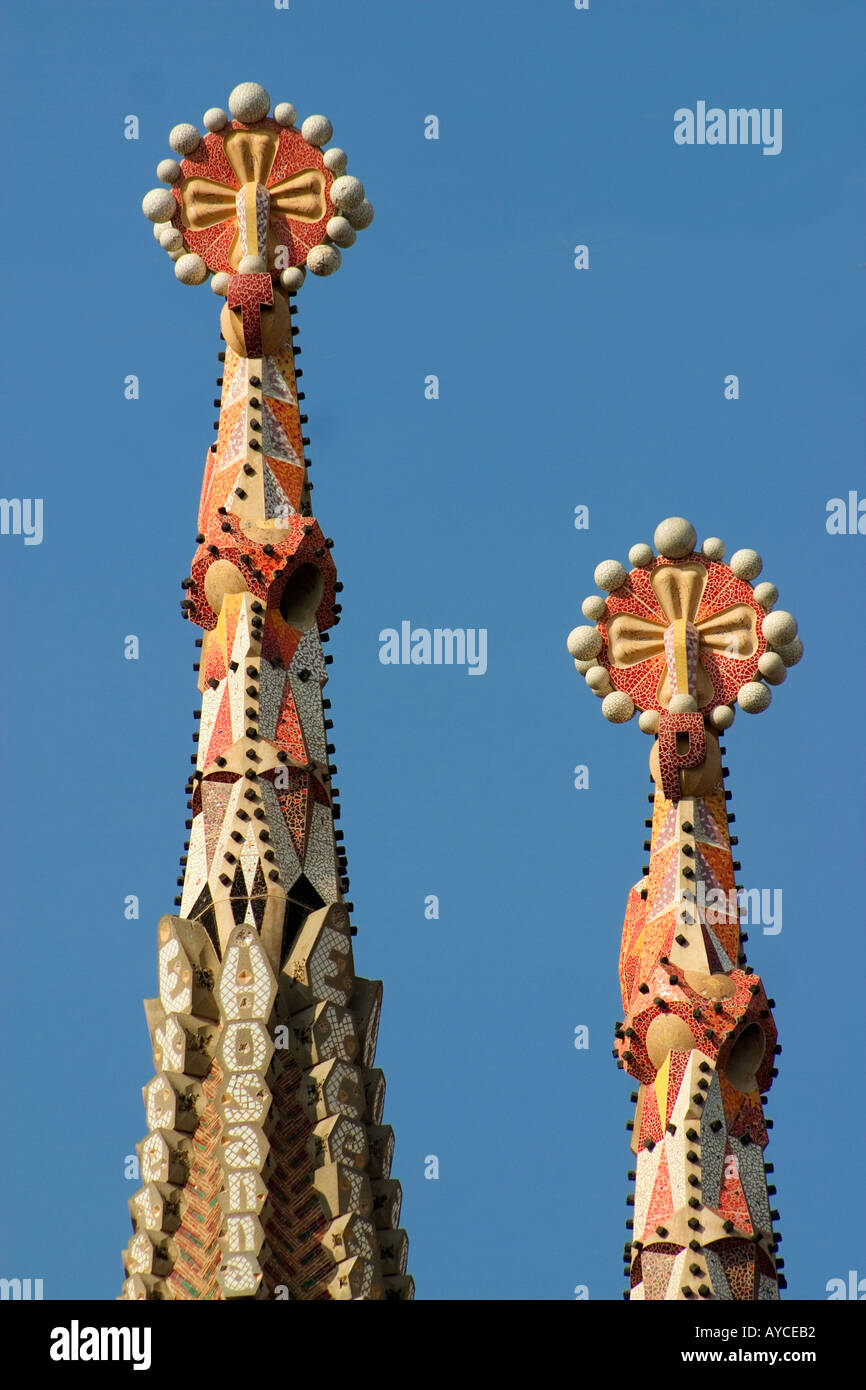 Spire Sagrada Familia Detail