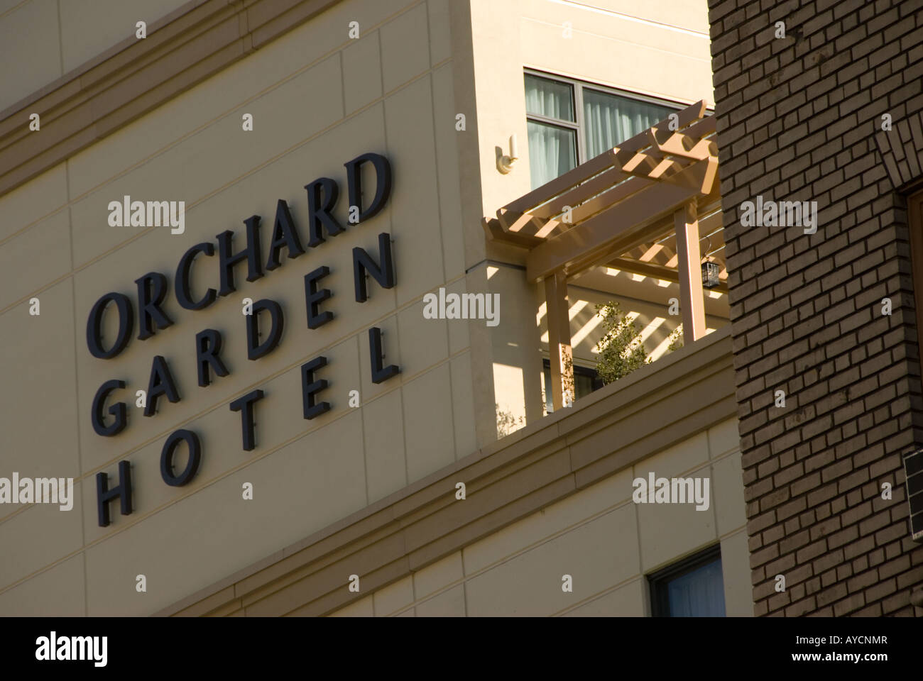 Orchard Garden Hotel San Francisco Stock Photo 17067142 Alamy