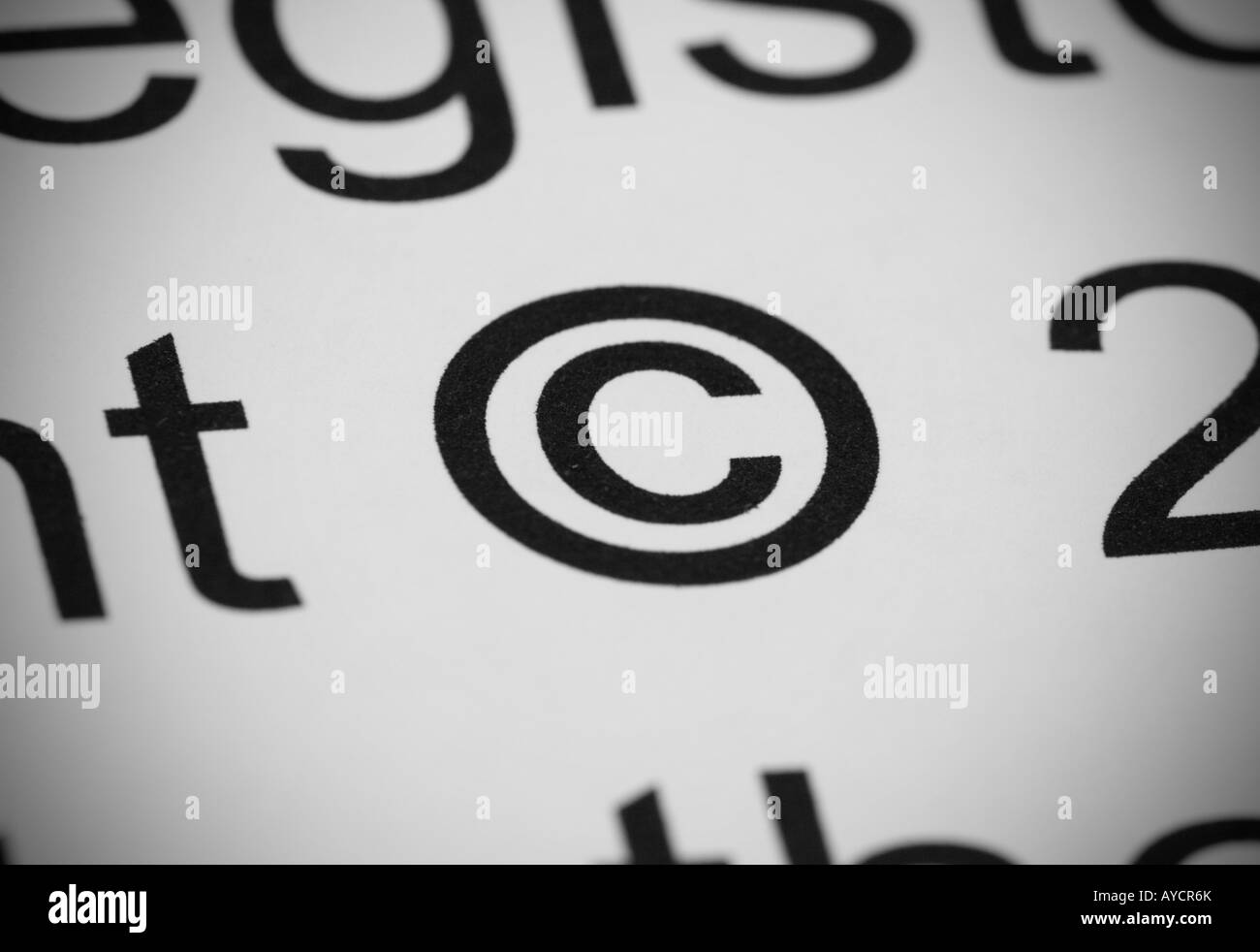 Copyright symbol hi-res stock photography and images - Alamy