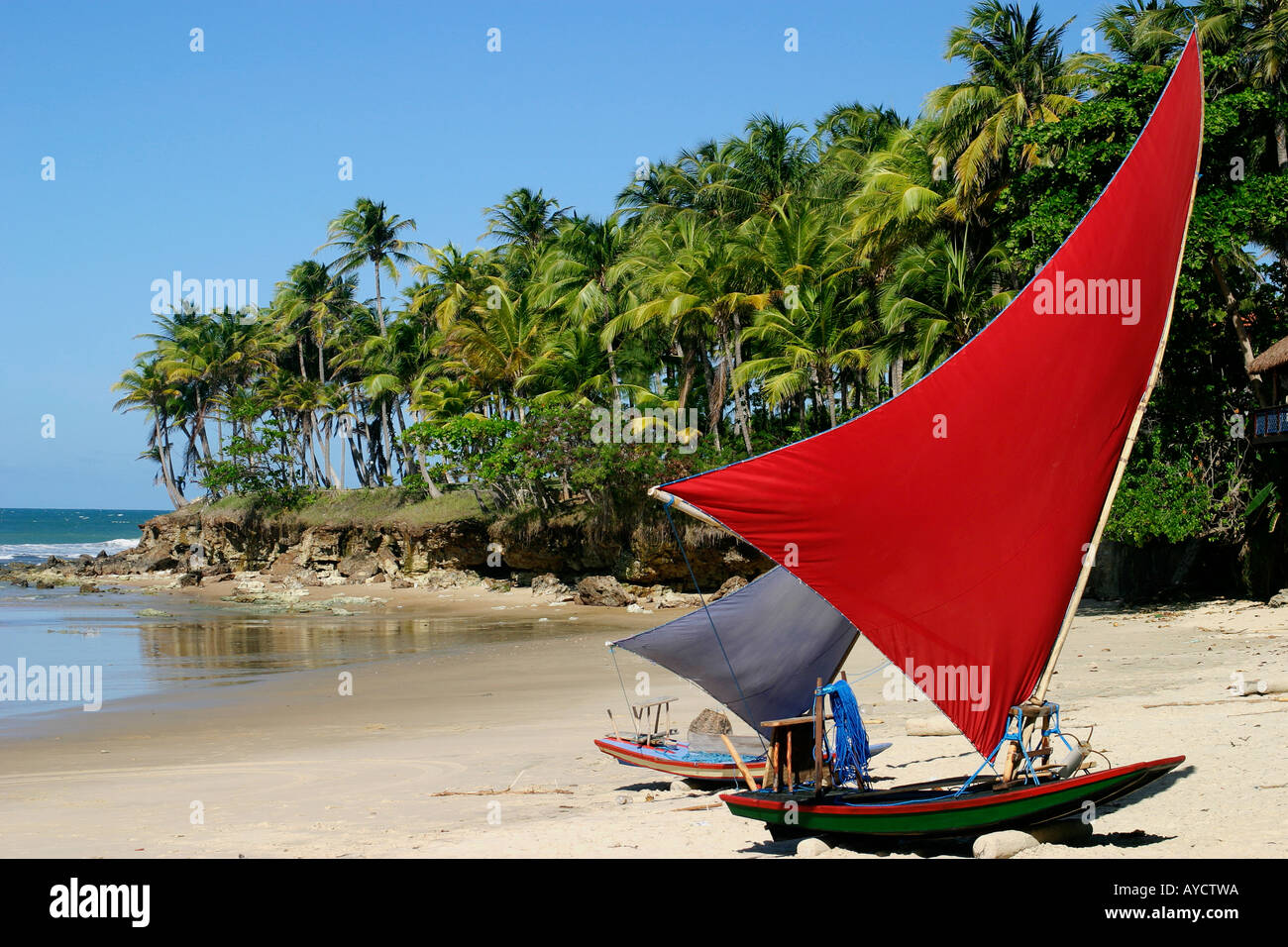 Jangada Taiba Brazil Stock Photo - Alamy