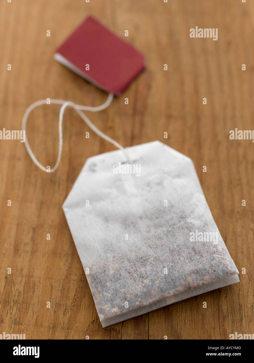 Herbal tea bag - high end Hasselblad 61mb digital image Stock Photo