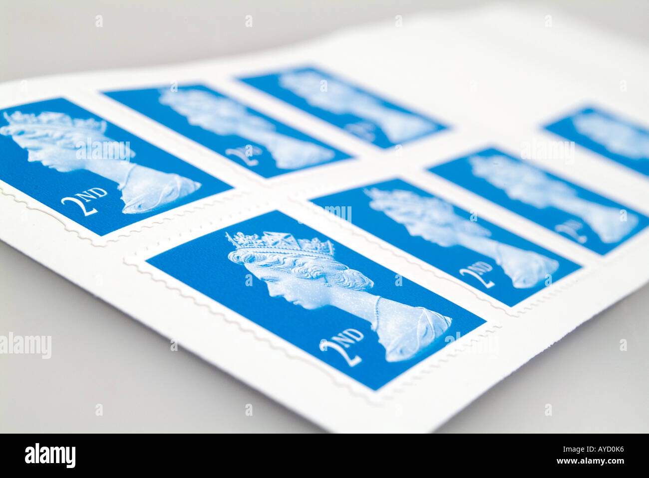 Book of 2nd class stamps hires stock photography and images Alamy