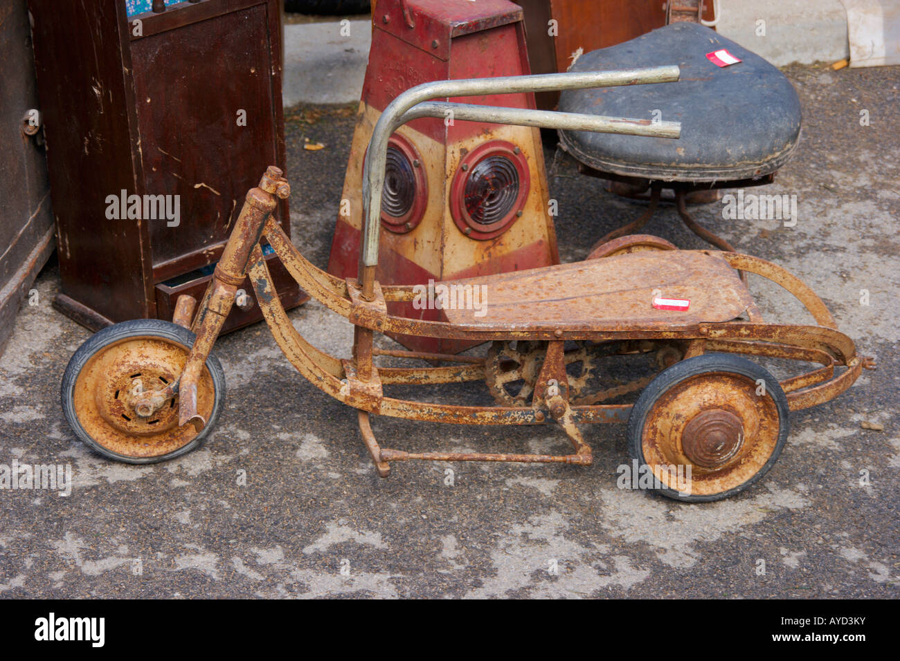 Vintage trike hi-res stock photography 