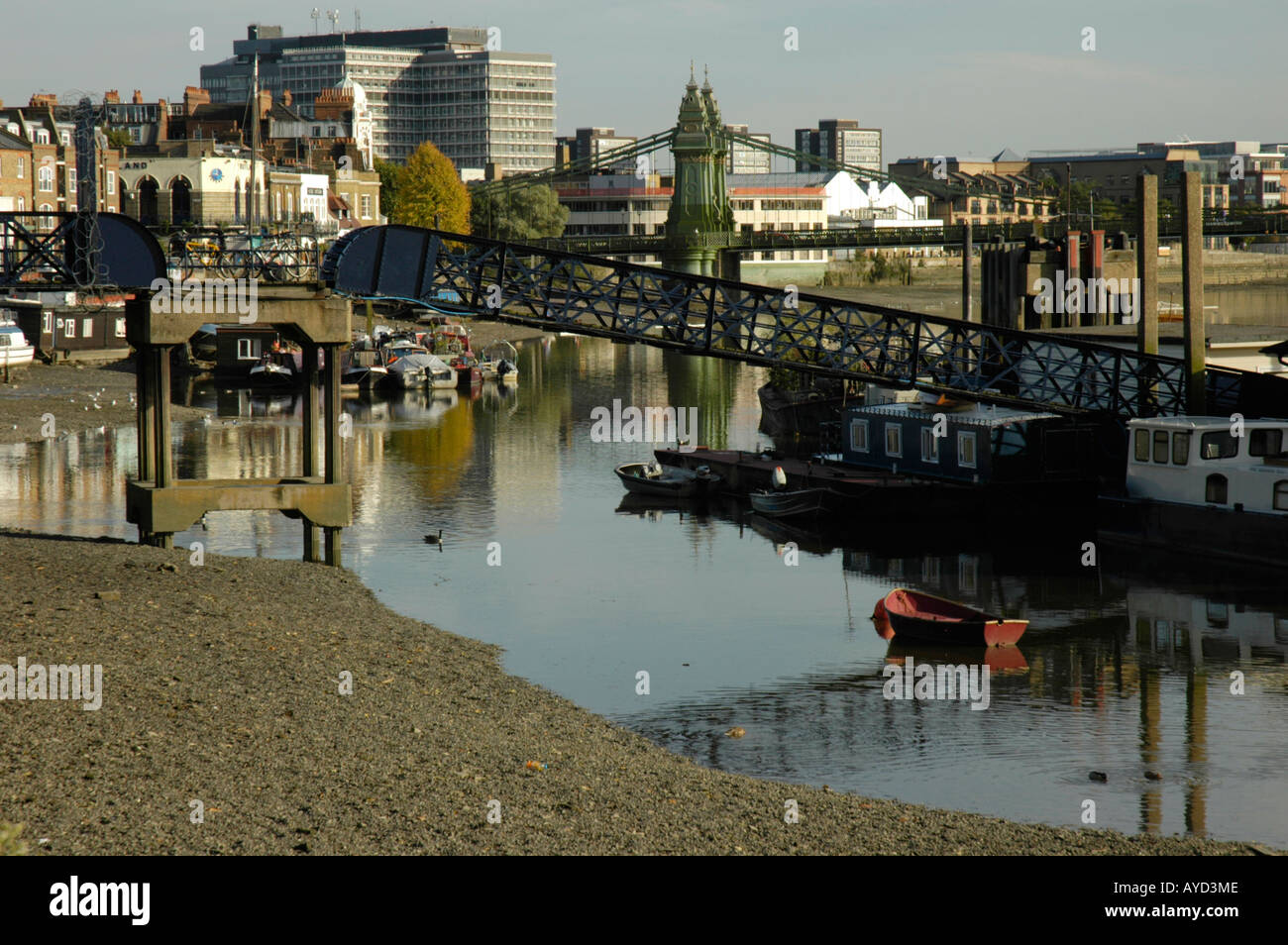 The River Thames near Hammersmith London England Stock Photo Alamy