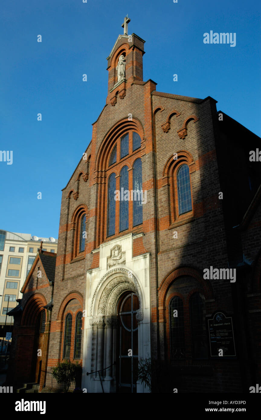St Augustine's Church in Hammersmith London England Stock Photo Alamy