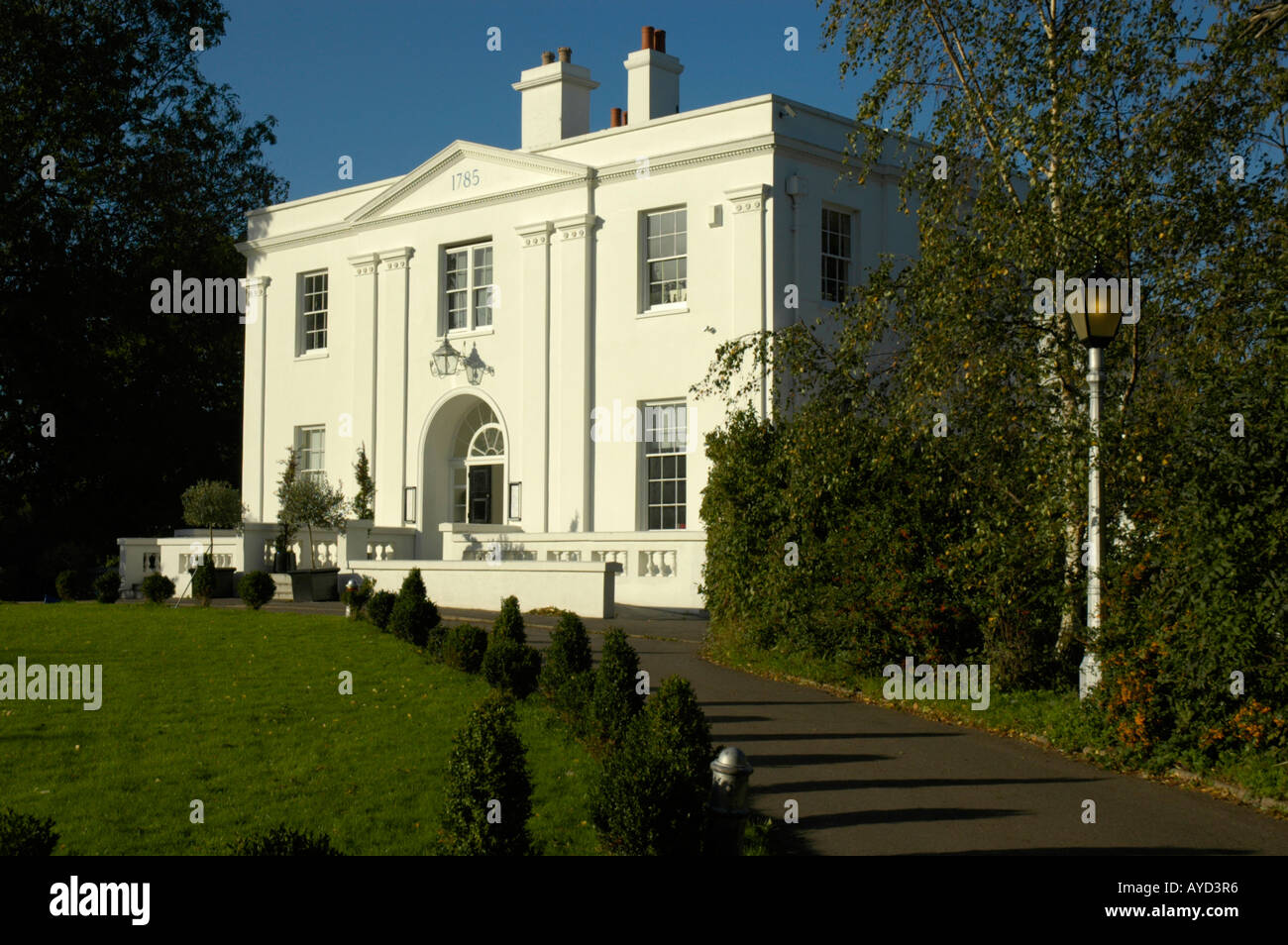 Belair House in Belair Park Dulwich designed by John Files in 1785 London England Stock Photo