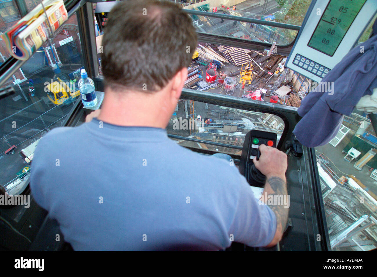 Crane Operator Stock Photo 1823961 Alamy