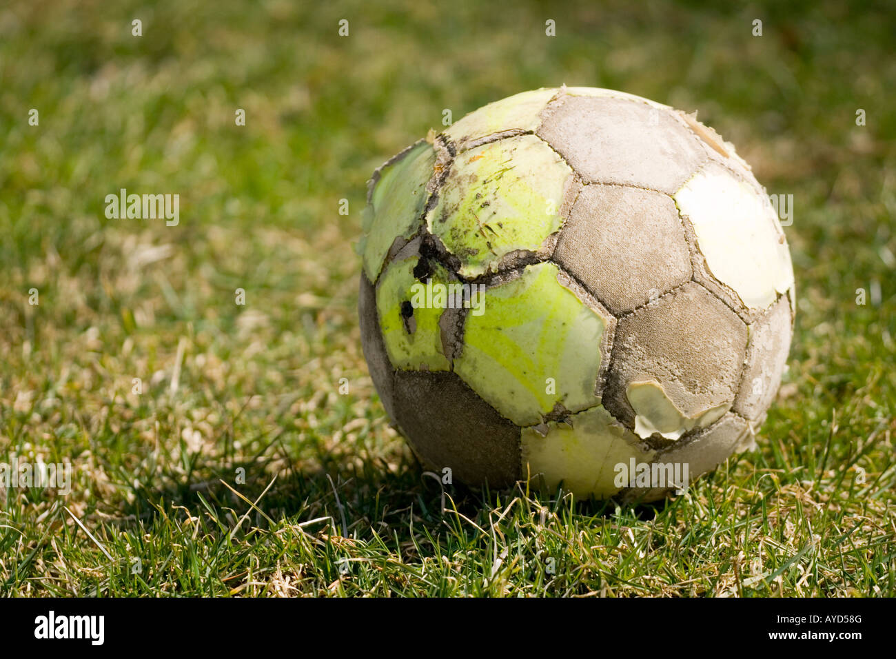 Slightly Used Soccer Ball (Football Stock Photo Alamy