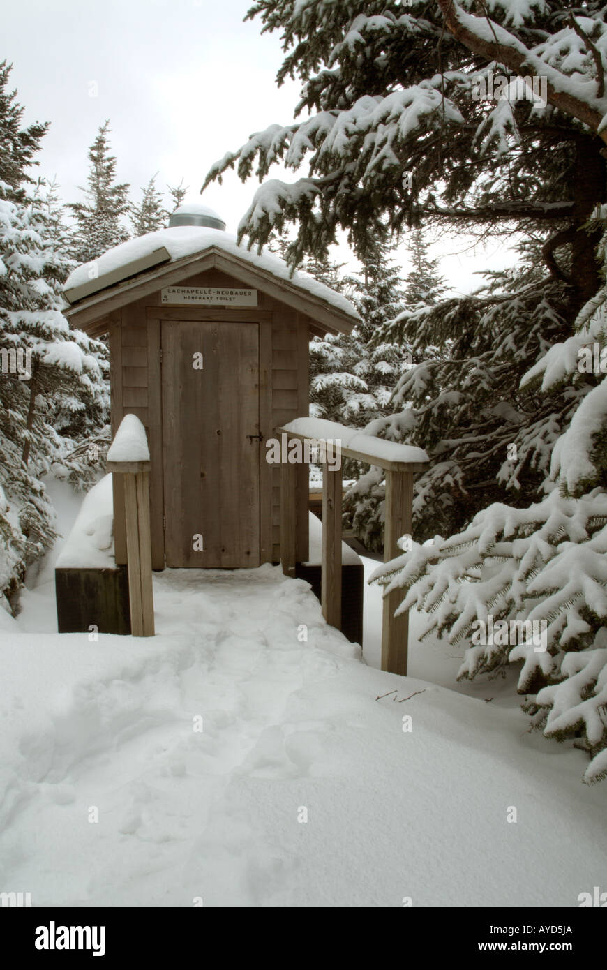 Bio Sun Composting toilet in the White Mountain National Forest New