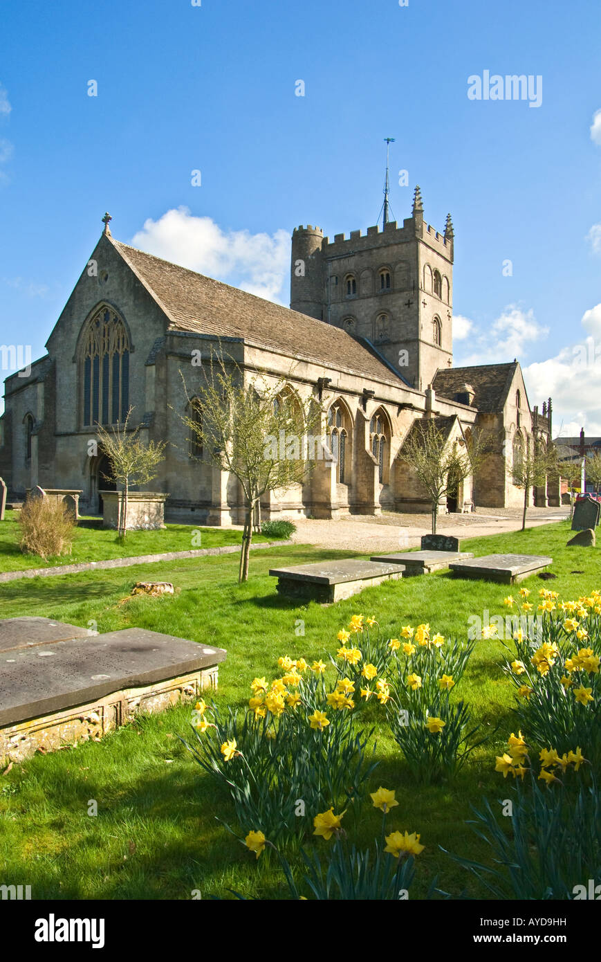 St Johns Norman church in Devizes Wiltshire England UK EU Stock Photo