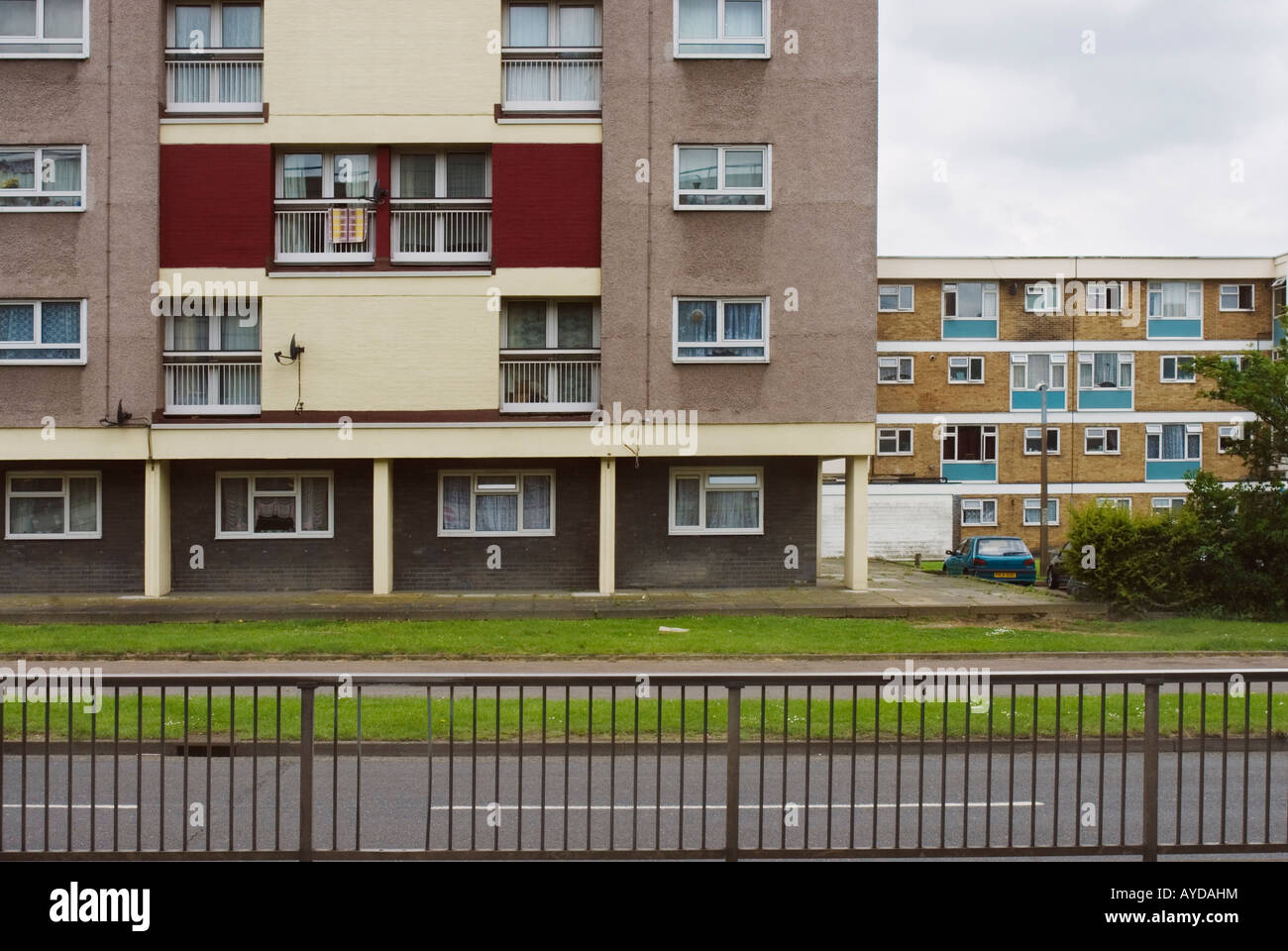 Block of flats. Harlow, Essex,UK Stock Photo Alamy