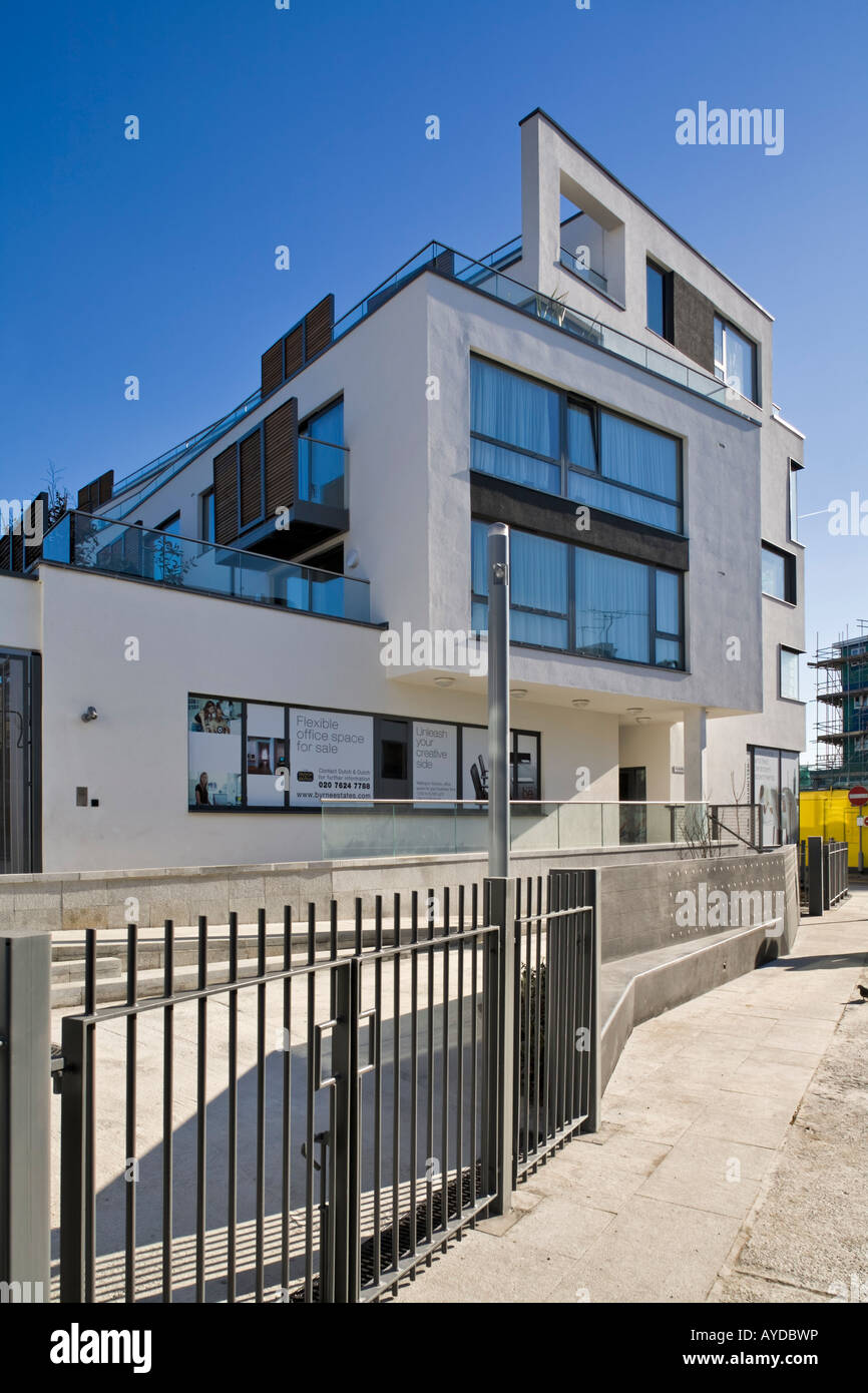 Wellington Road Studios and Apartments West London Stock Photo Alamy