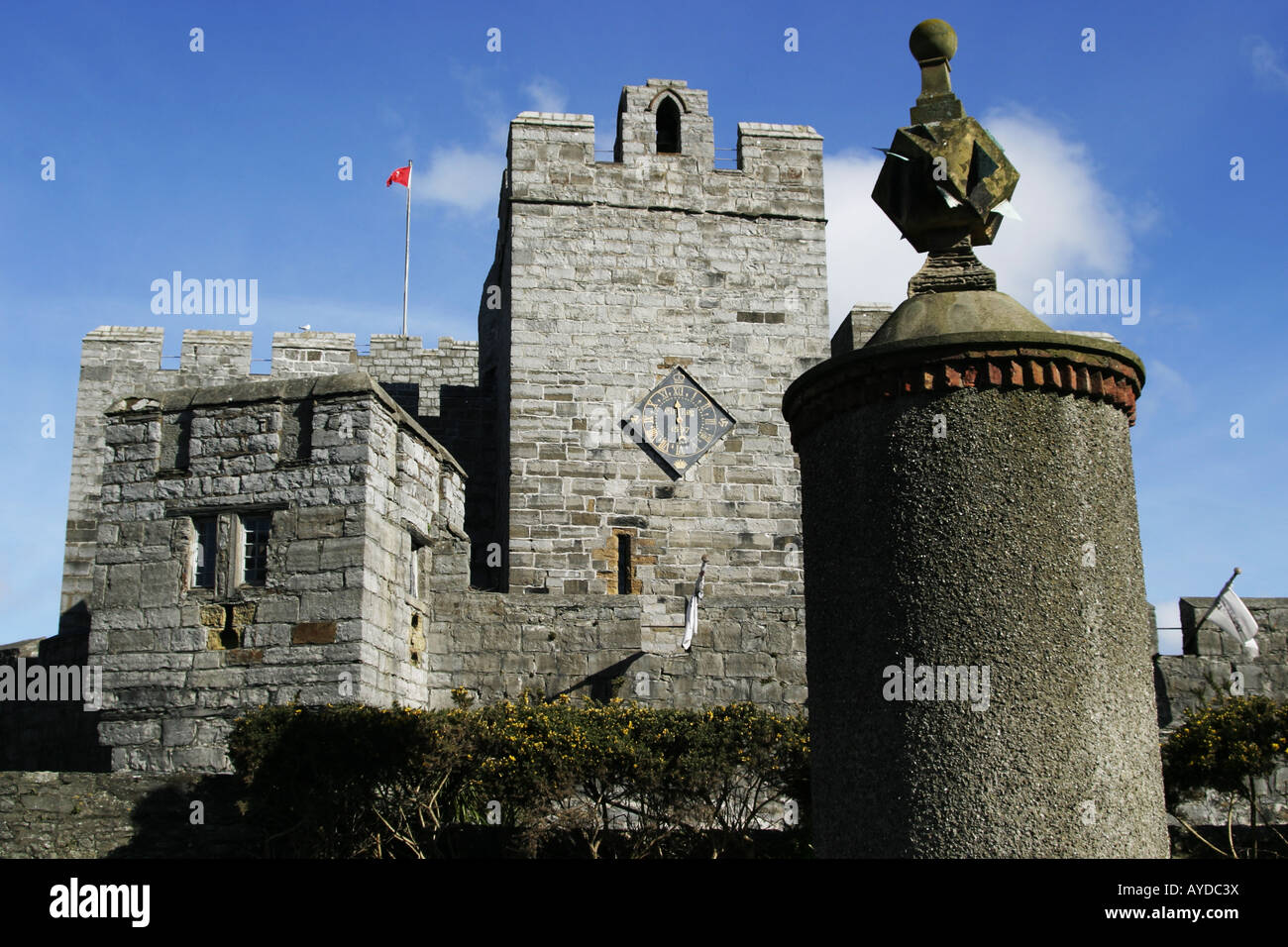 Castle Rushen Castletown Isle of Man Stock Photo