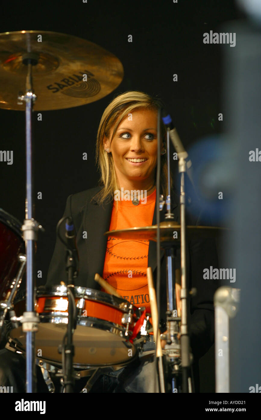 Jill Jackson of Speedway live on stage Stock Photo 1826080 Alamy