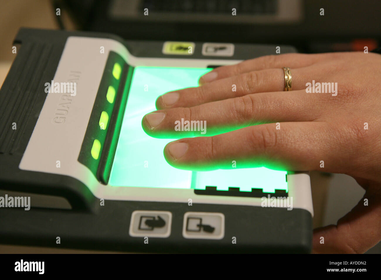 Fingerprint Scanner Police High Resolution Stock Photography and Images -  Alamy