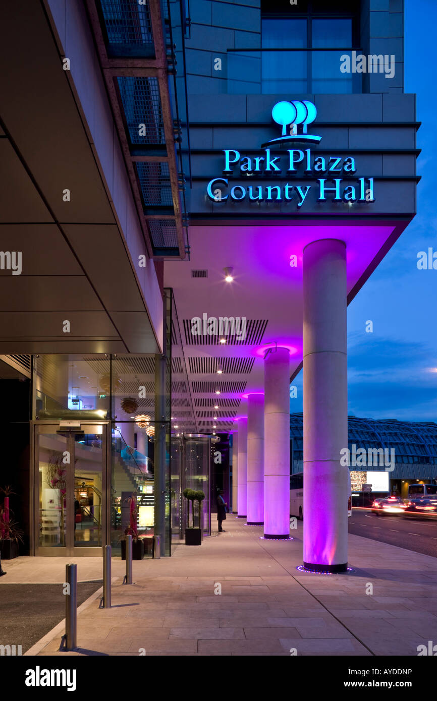 Park Plaza County Hall Hotel Apartments Stock Photo