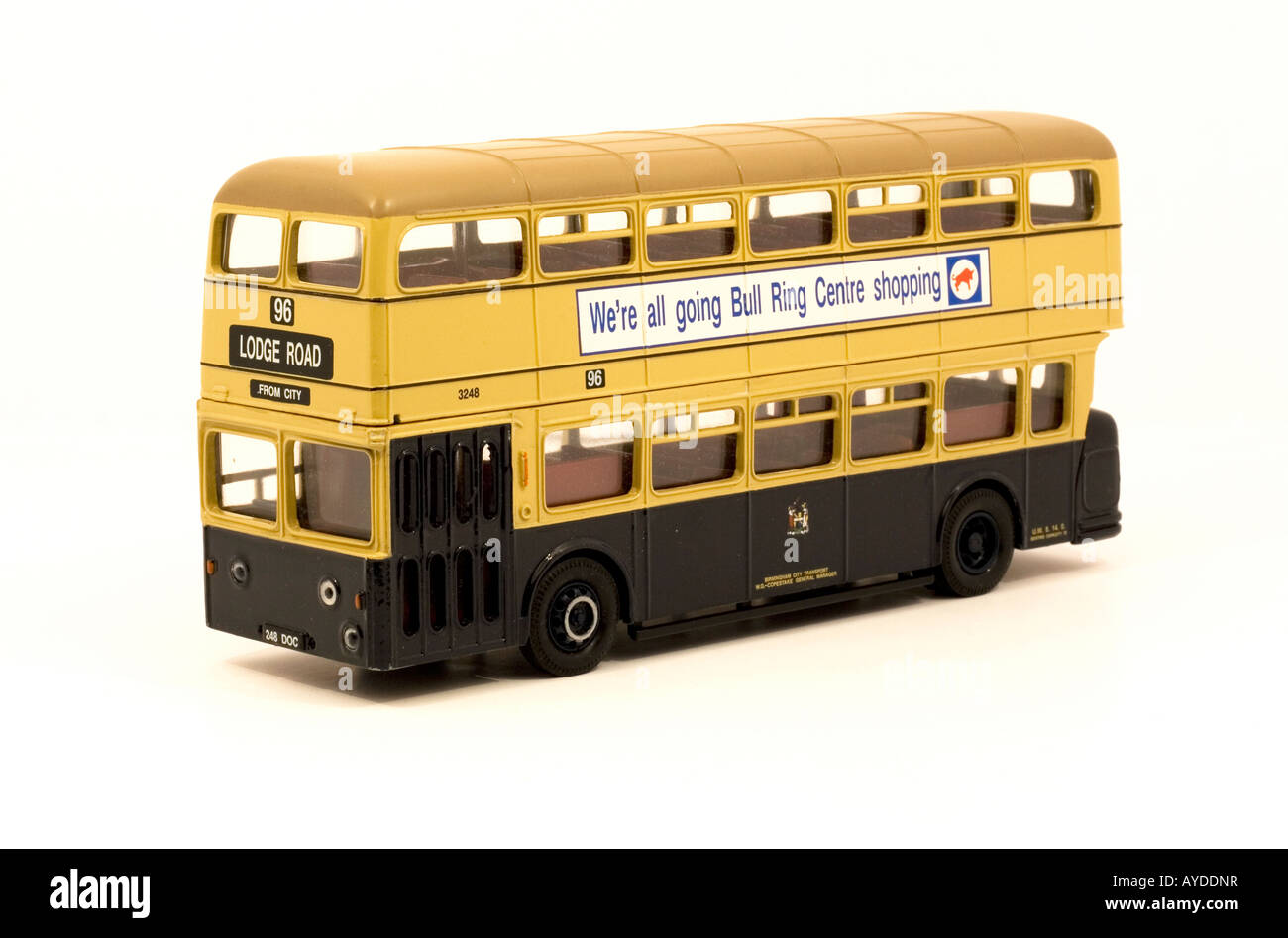 Daimler Fleetline Bus Scale Model Stock Photo