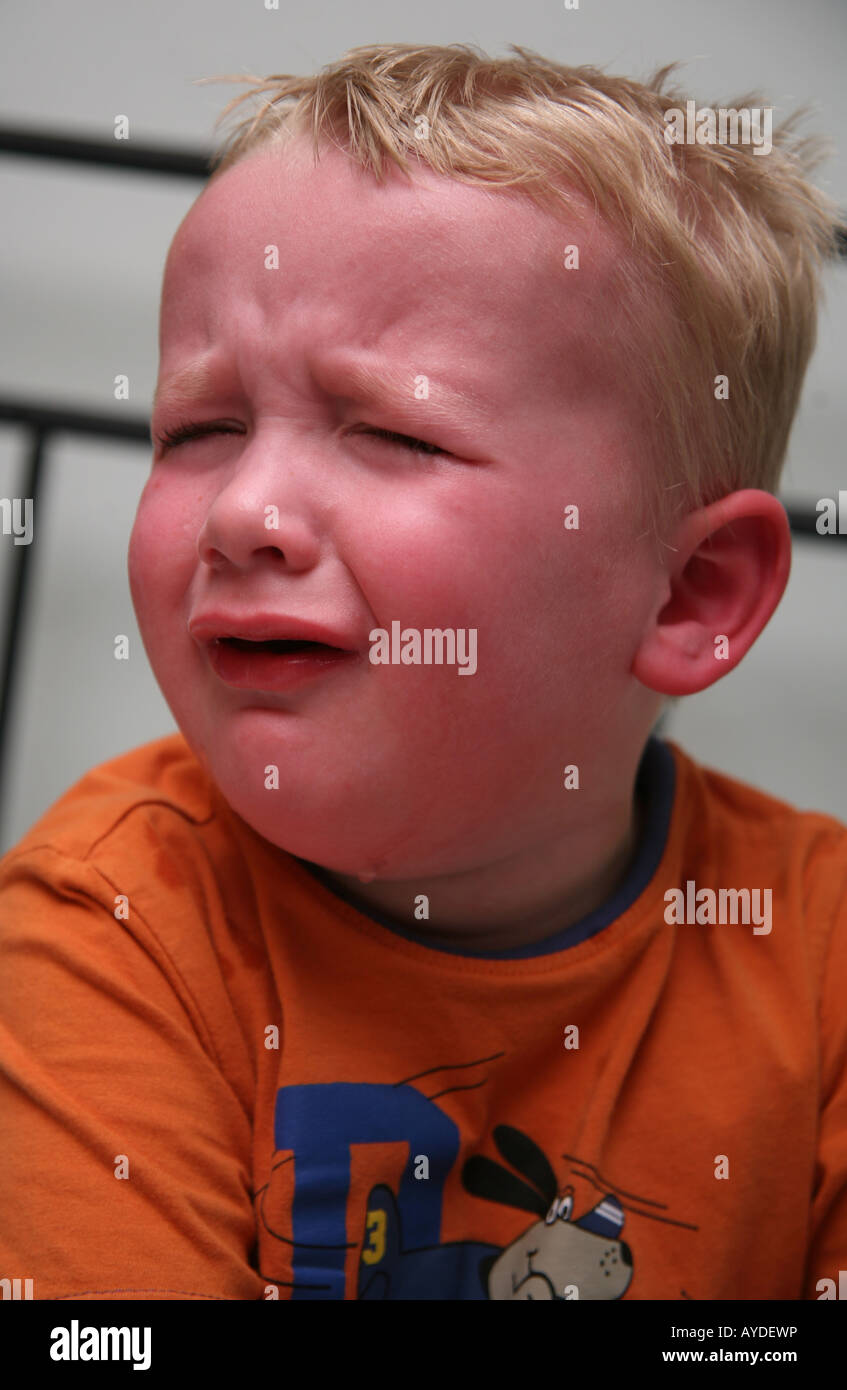 Boy throwing a tantrum hires stock photography and images Alamy