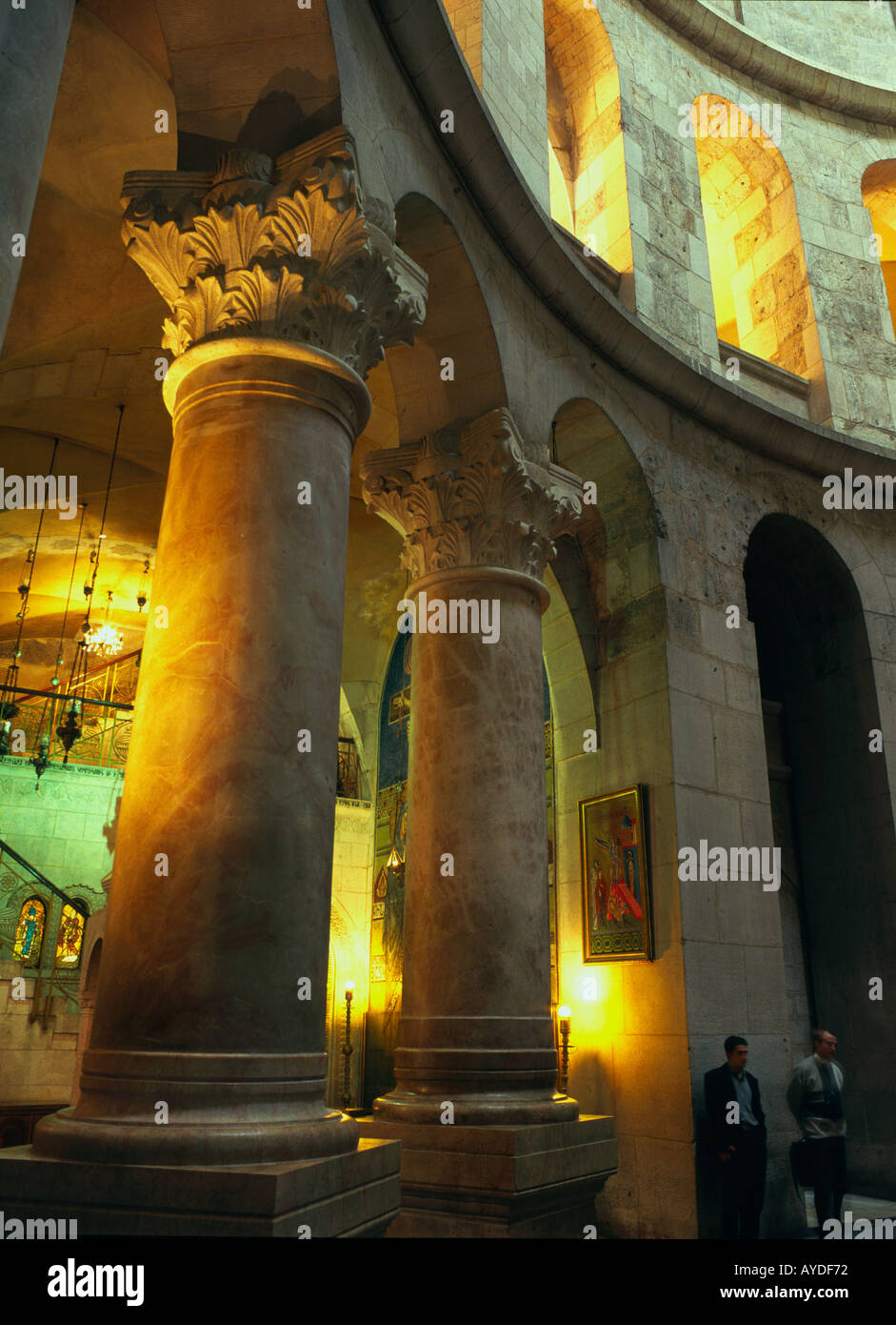 Israel Jerusalem Old City Church Of The Holy Sepulchre Interior View ...