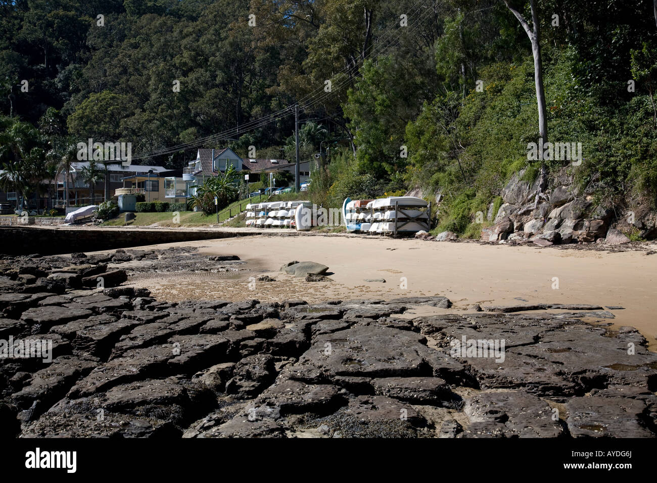 Paradise Beach Clareville Sydney Australia Stock Photo Alamy