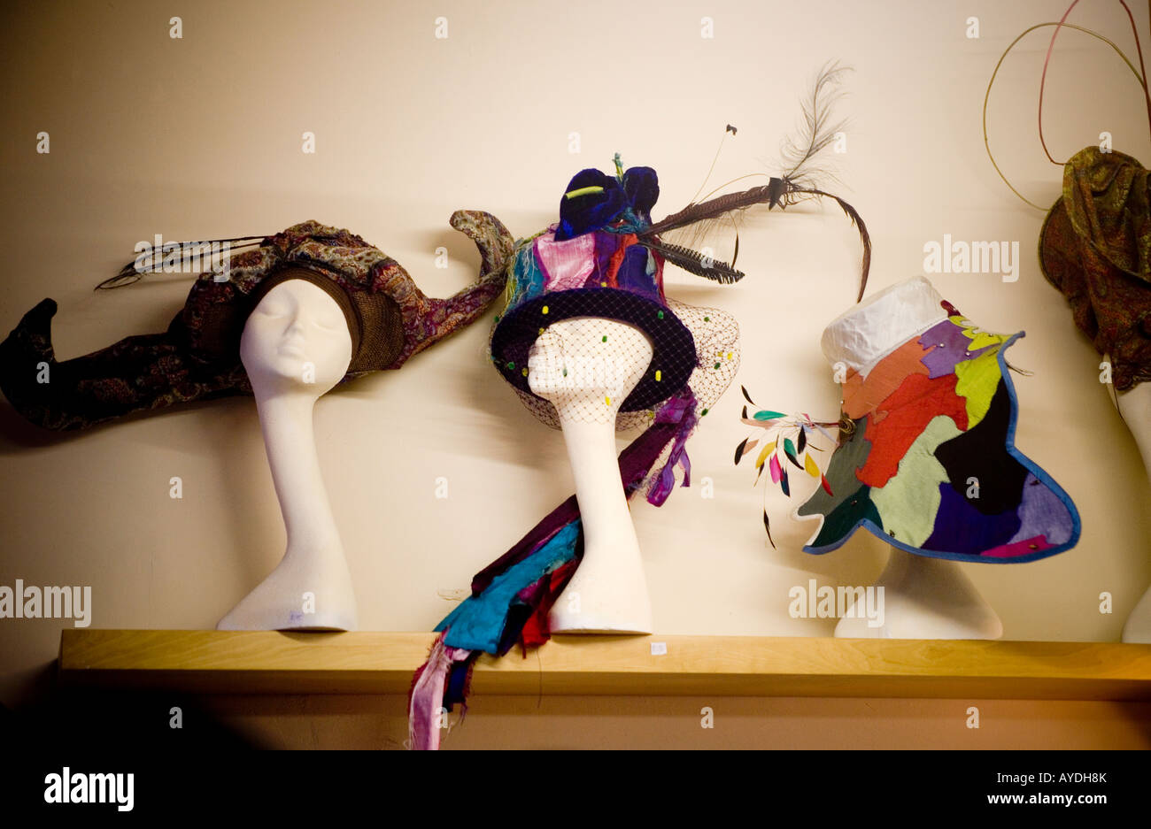 Fabhatrix Hat Shop Store Edinburgh Stock Photo Alamy