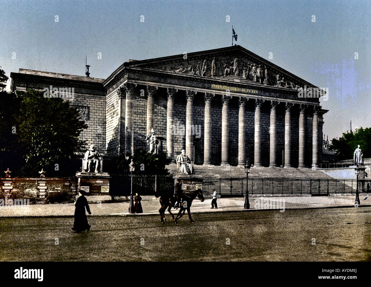 La Chambre des Deputes Paris France Stock Photo