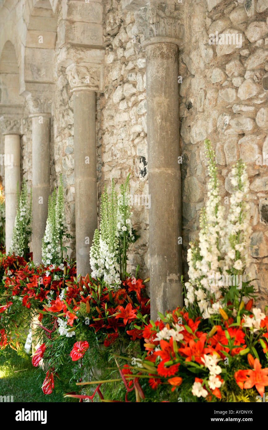 Girona Flower Festival Temps De Flors Held In May Each Year Stock Photo Alamy