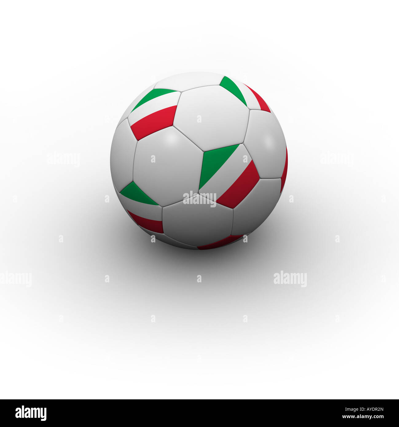Italian Soccer Ball Stock Photo Alamy