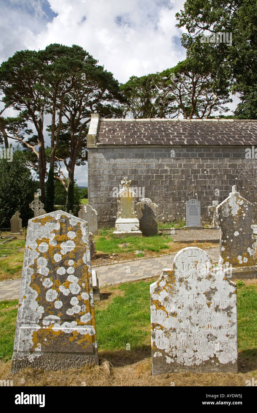 Shanrahan Graveyard Clogheen Village County Tipperary Ireland Stock Photo