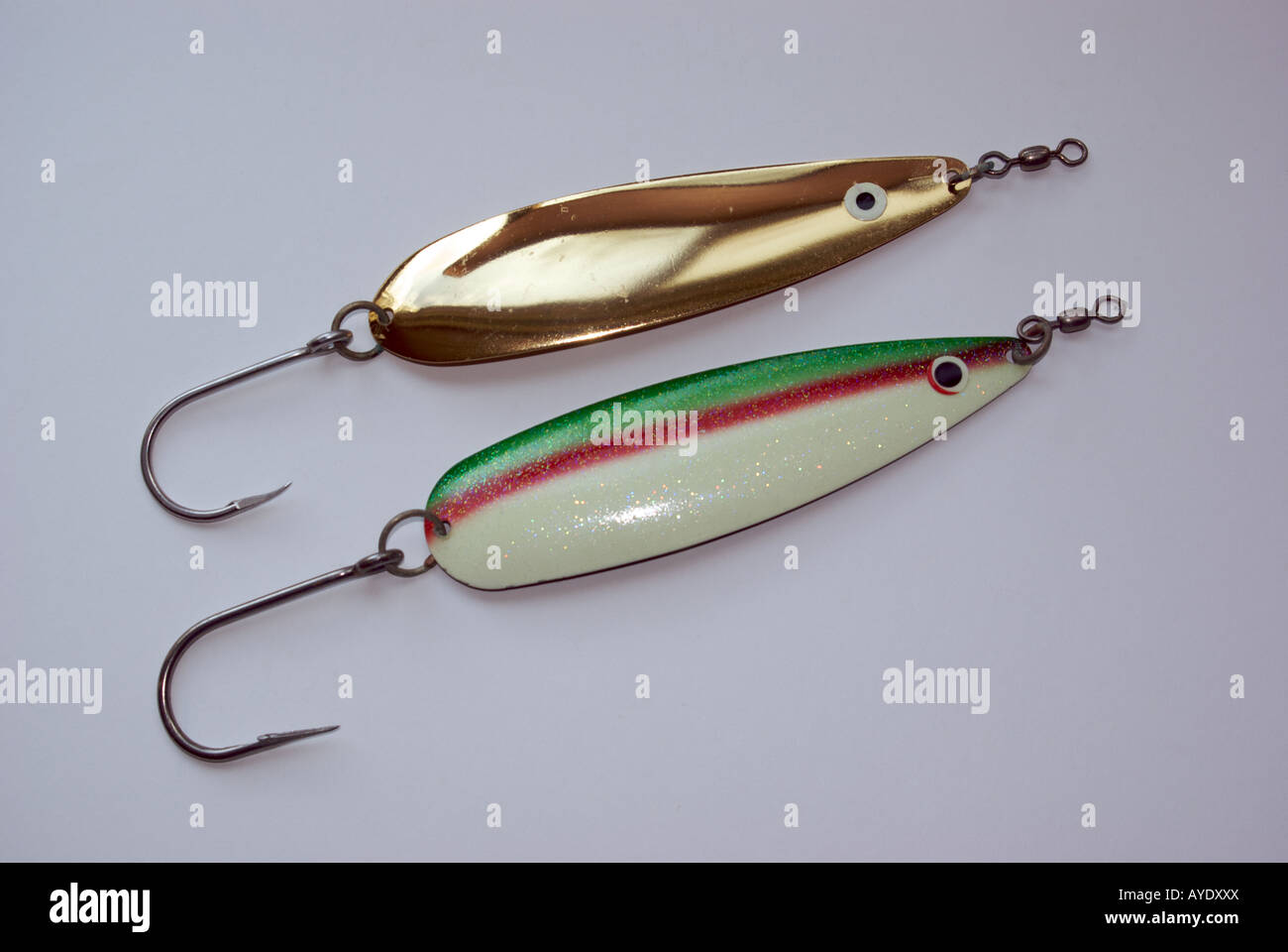 Trolling spoons salmon hi-res stock photography and images - Alamy