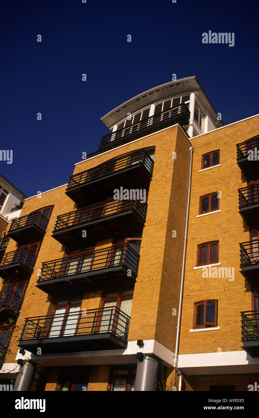 Apartments at St Katharine Dock London England Stock Photo Alamy