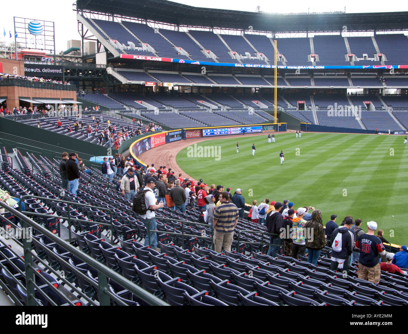 Atlanta Braves Opening Day, April 2008 at Turner Field Stock Photo Alamy