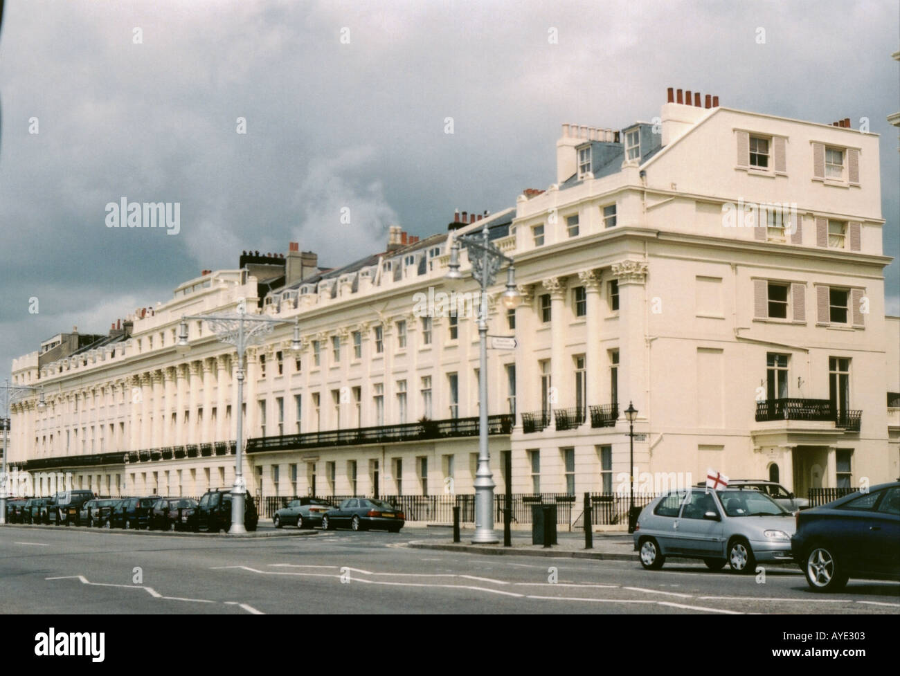 Brunswick Terrace Hove Brighton Sussex England UK Europe Stock Photo