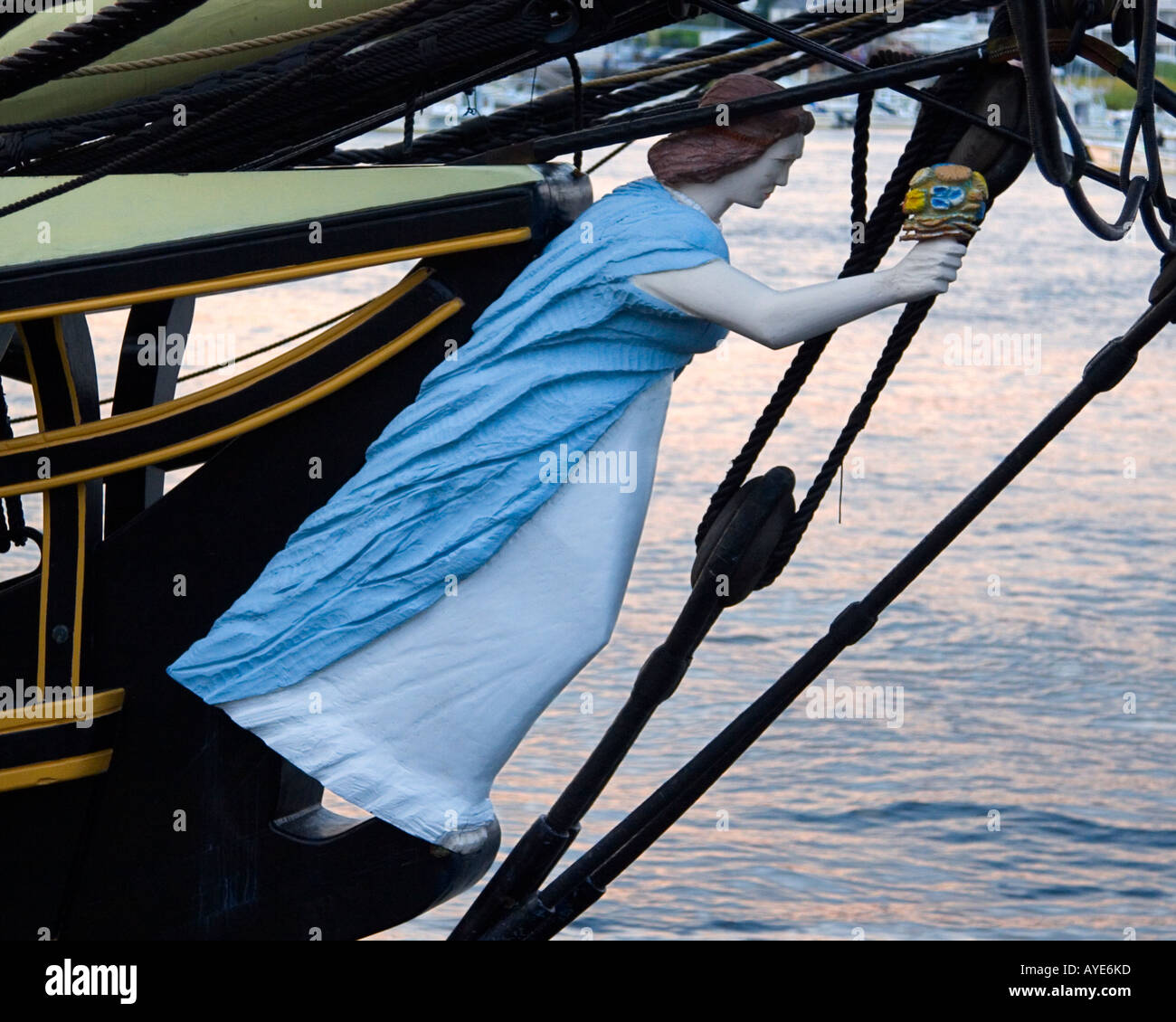 Carved figurehead on bow ship hires stock photography and images Alamy