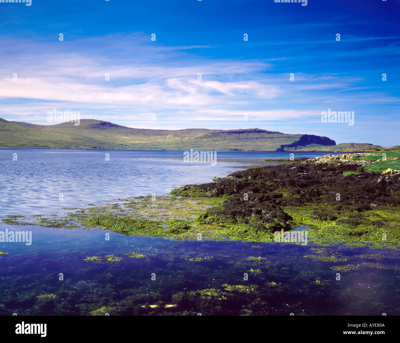 Loch Na Keal Isle of Mull Scottish Highlands UK Stock Photo