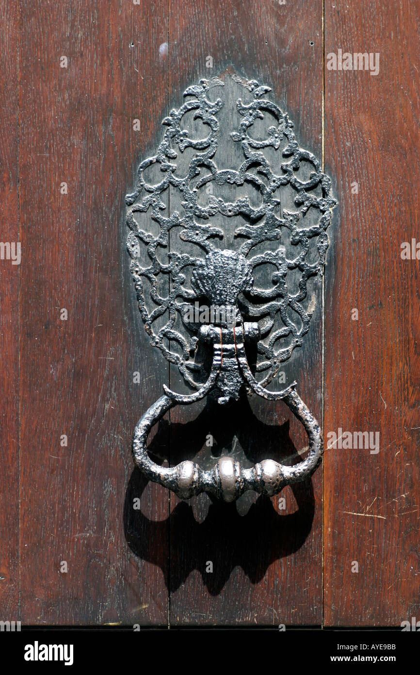 Bird And Branch Doorknocker - Iron Accents
