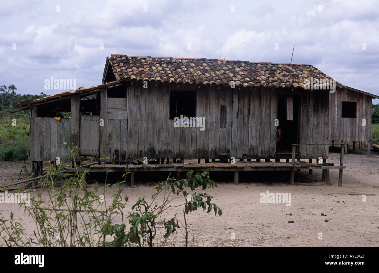 River Amazon Home Stock Photo