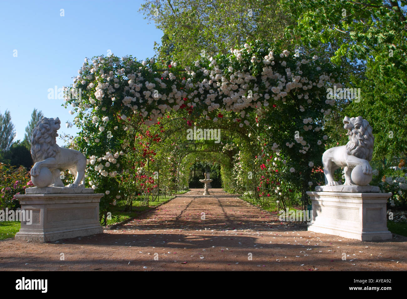 Jardin des Personnalités - Public Garden at Honfleur Normandy France Stock  Photo - Alamy