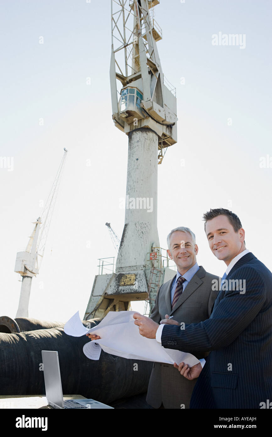 Engineers at work Stock Photo Alamy