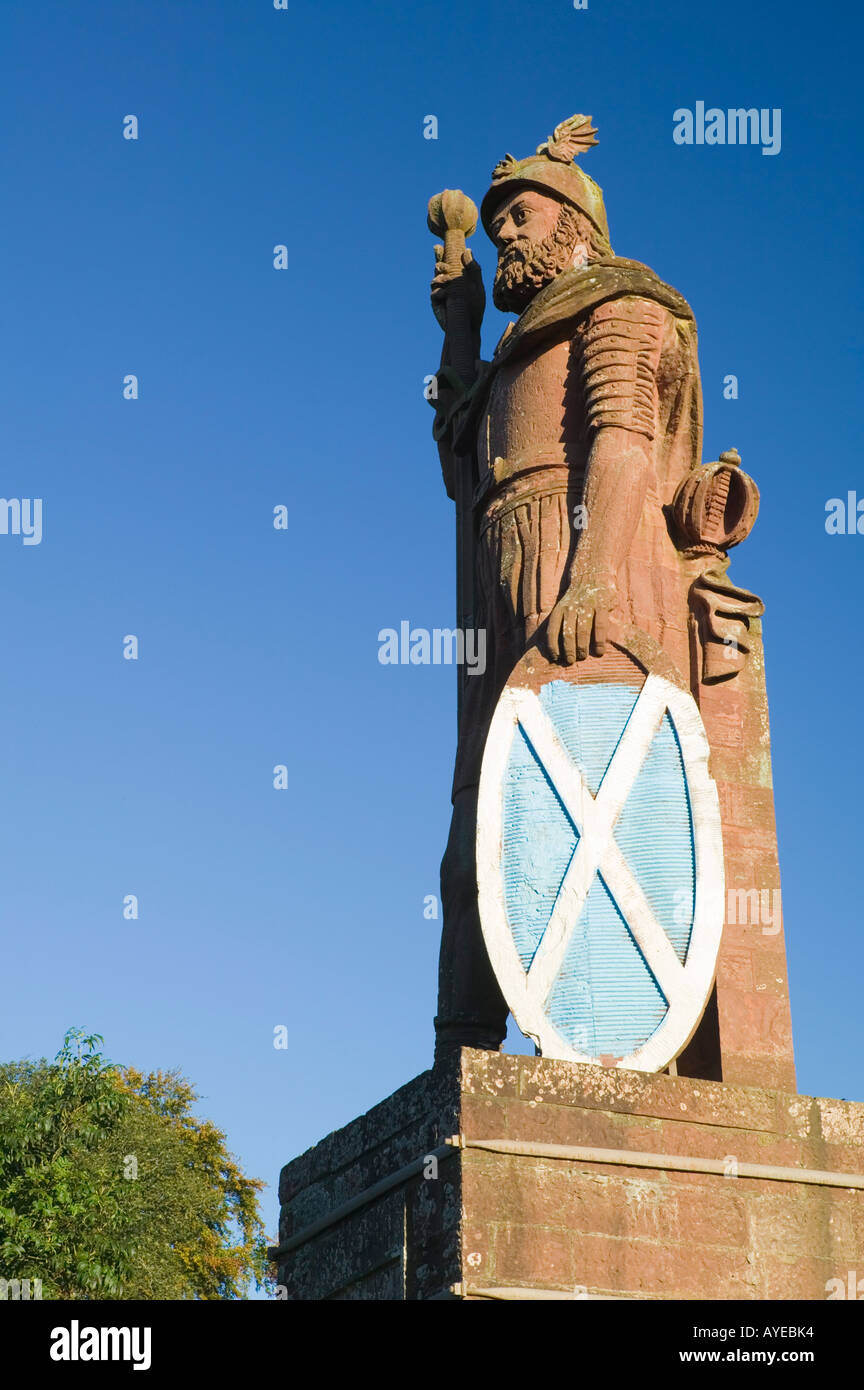 The Wallace Monument near Dryburgh, Scottish Borders, Scotland Stock Photo