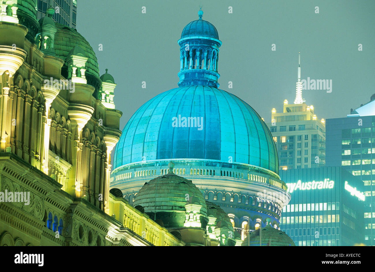 Exterior of Queen Victoria Building was designed by McRae and