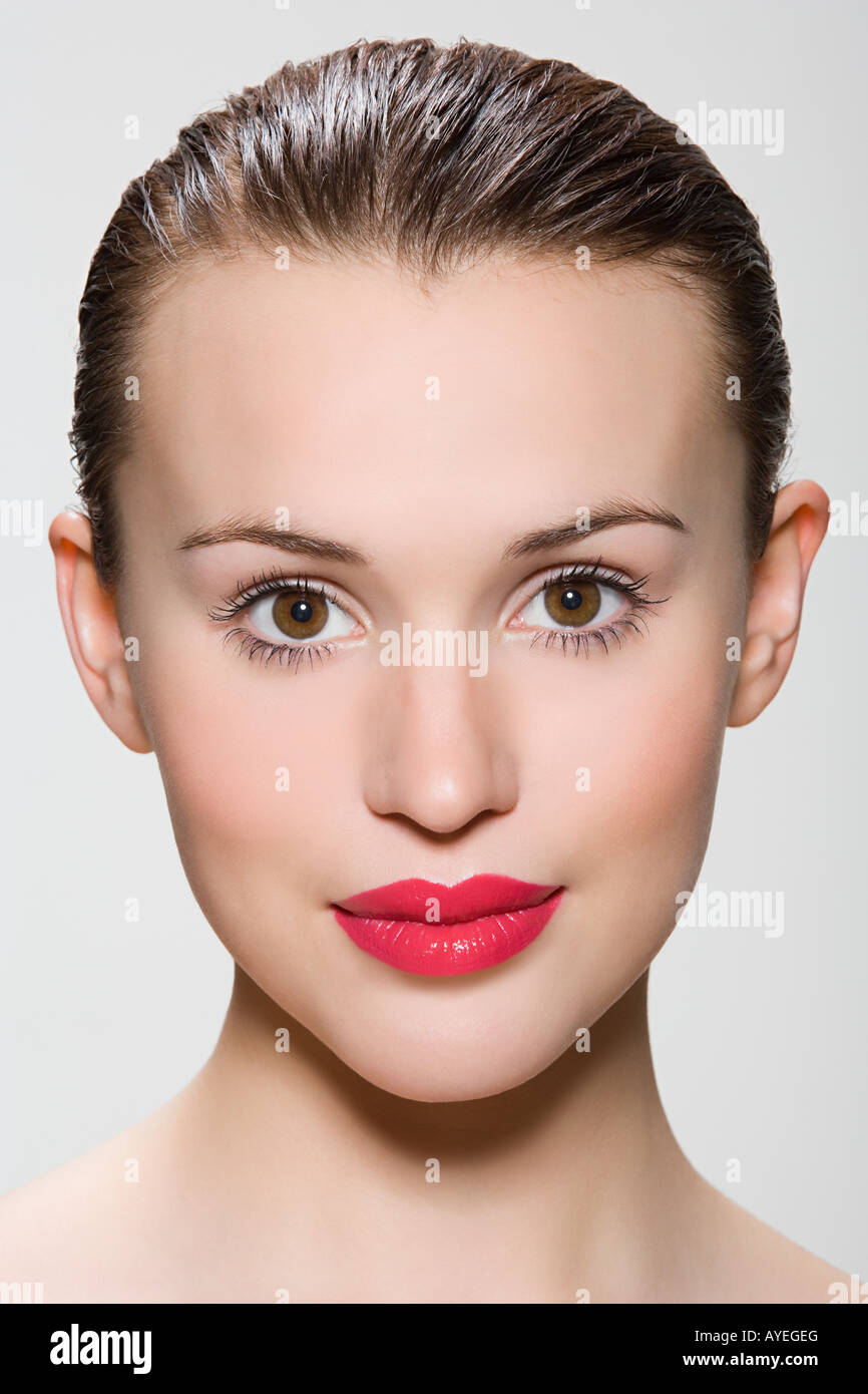 Face anatomy woman hi-res stock photography and images - Alamy