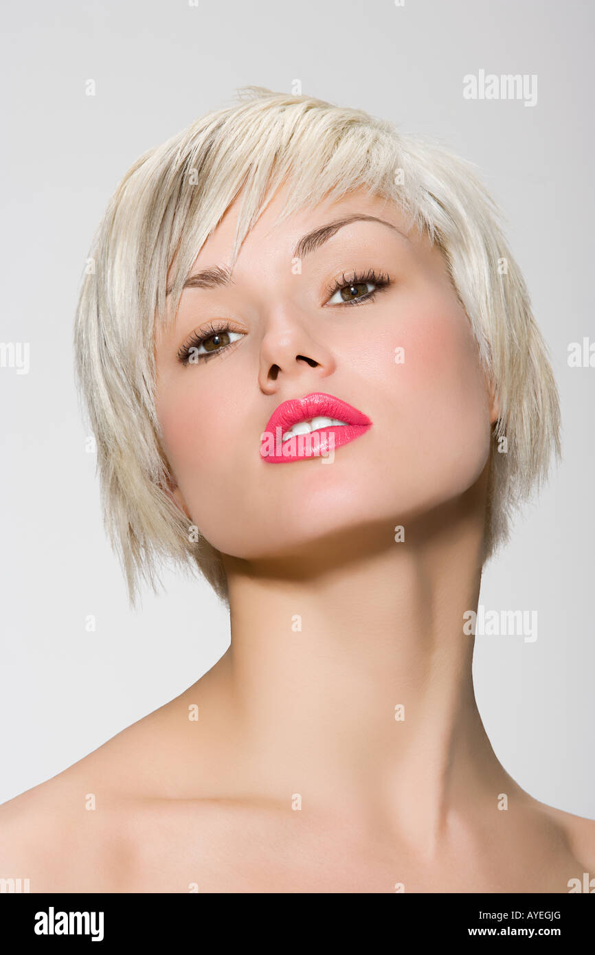 Portrait of a young woman Stock Photo