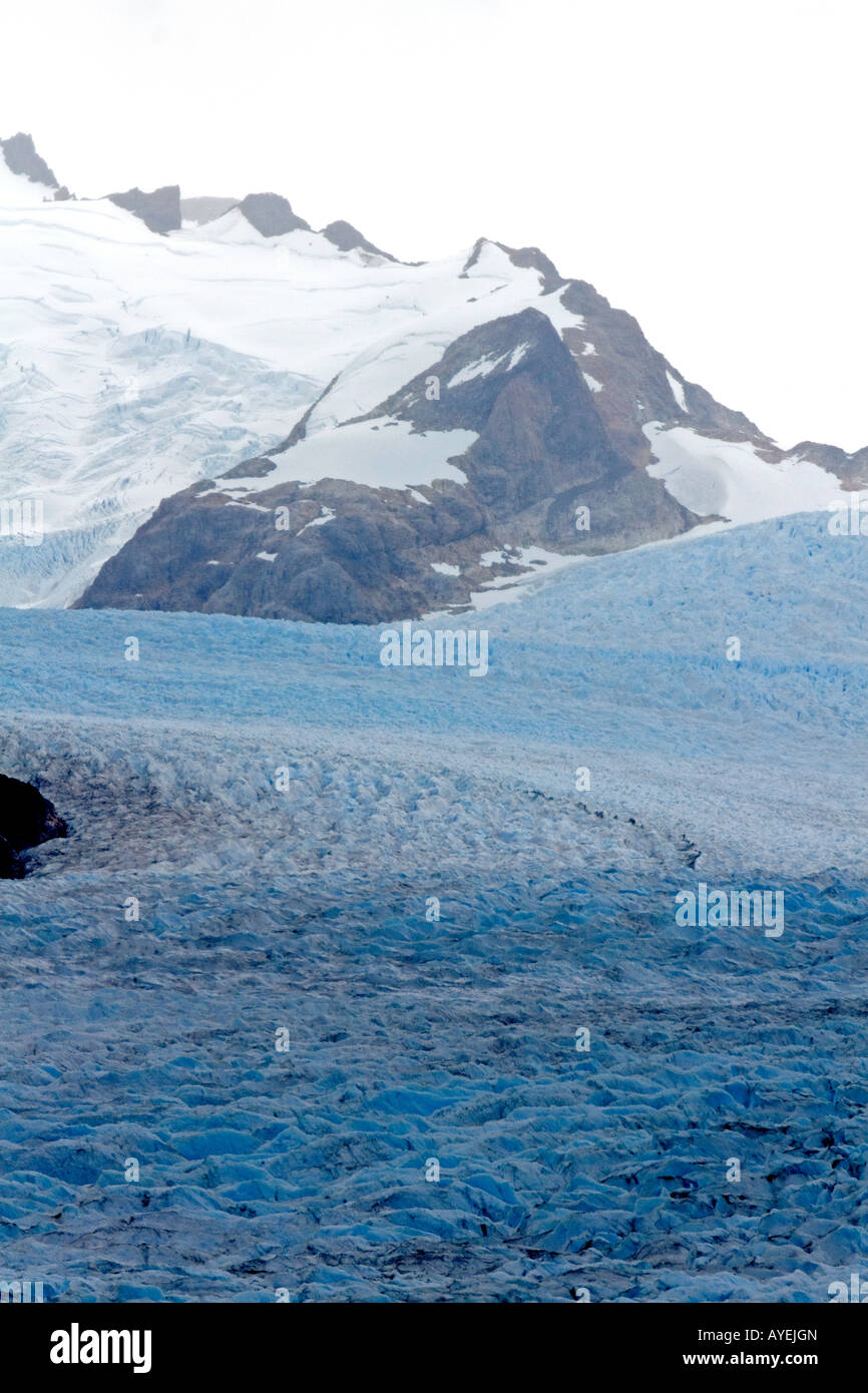 Perito Moreno Glacier located in the Los Glaciares National Park in the south west of Santa Cruz province Patagonia Argentina Stock Photo