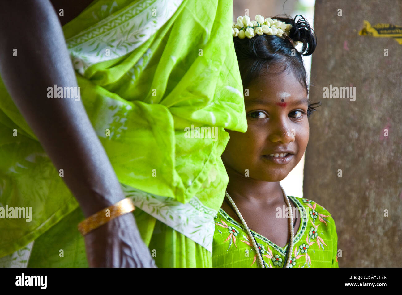 Pretty tamil girl hi-res stock photography and images - Alamy